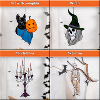Bat With Pumpkin